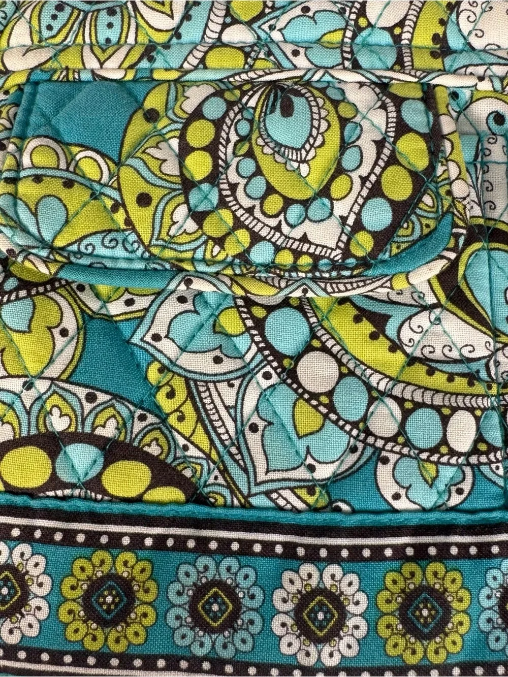 Vera Bradley Lola Small Bowler Satchel Peacock Retired Pattern Handbag